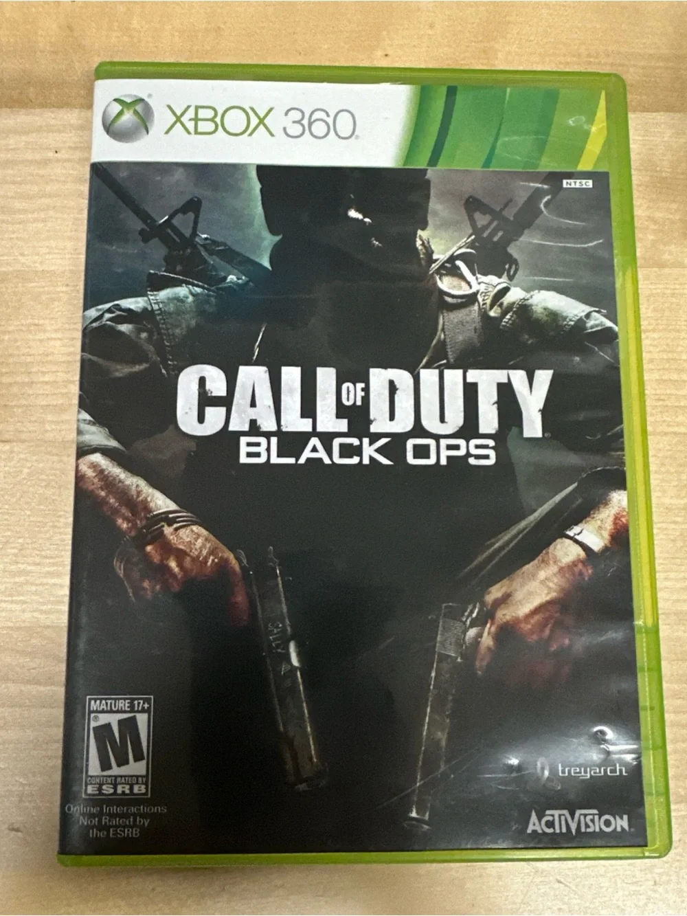 Microsoft Xbox 360 Call of Duty: Black Ops (green, black)